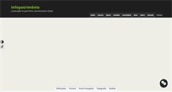 Desktop Screenshot of infopatrimonio.org